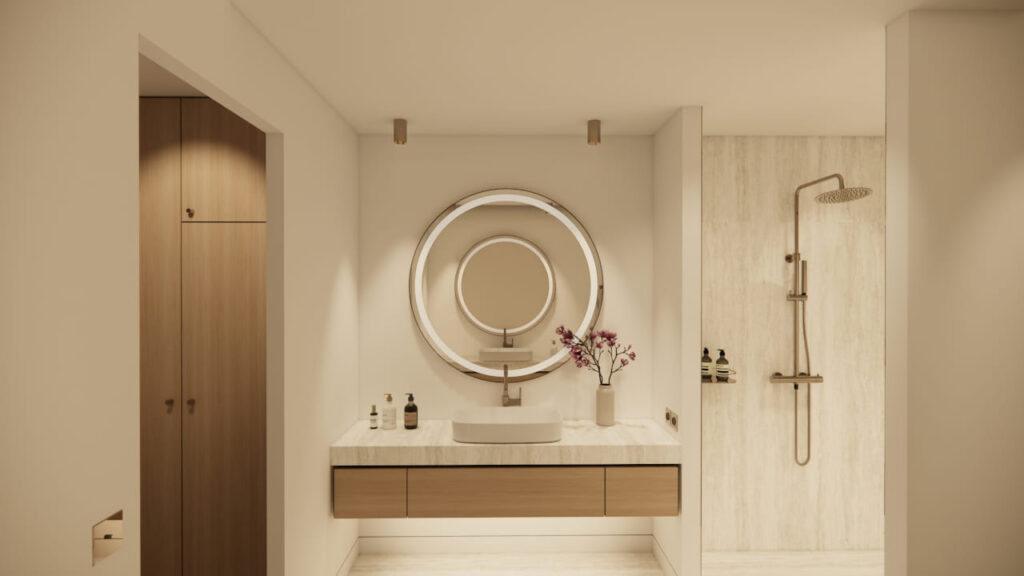 salle de bain résidence tahiti
